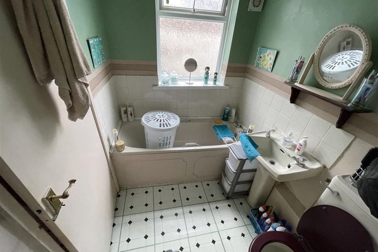 The bathroom in the property