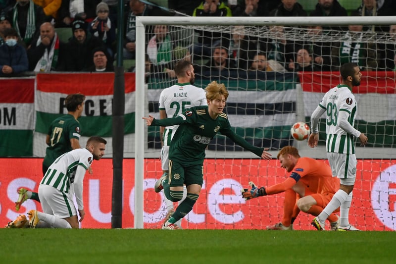 Celtic had struggled in European competition prior to Postecoglou’s arrival and this decisive win in Budapest secured European football beyond Christmas. Attacking trio Kyogo, Jota and Liel Abada earned praise after keeping their faint qualification hopes alive. It took their goal tally on their travels in the Europa League to 11 in four matches.