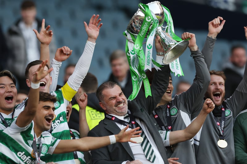 Bidding for back-to-back League Cup triumphs, Celtic returned to the national stadium last month for a derby showdown with the first trophy of the campaign up for grabs. Step up Kyogo Furuhashi. Just as he had done in the final last year, the talisman found the net on two occasions to render Alfredo Morelos’ goal a consolation as the Hoops successfully defended the silverware. 