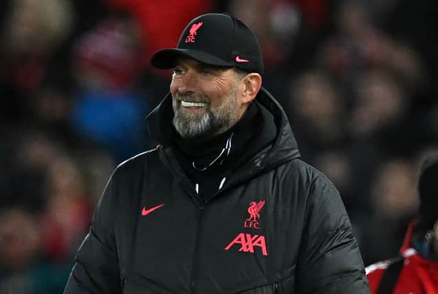 Liverpool boss Jurgen Klopp. Picture: PAUL ELLIS/AFP via Getty Images