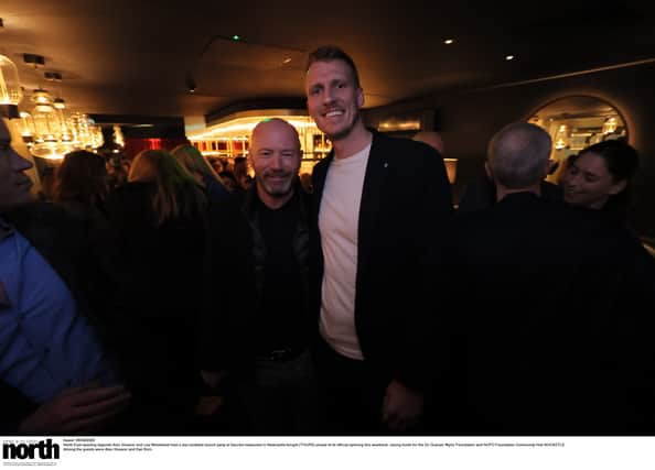 Many famous faces were in attendance at Newcastle Gaucho launch party.
