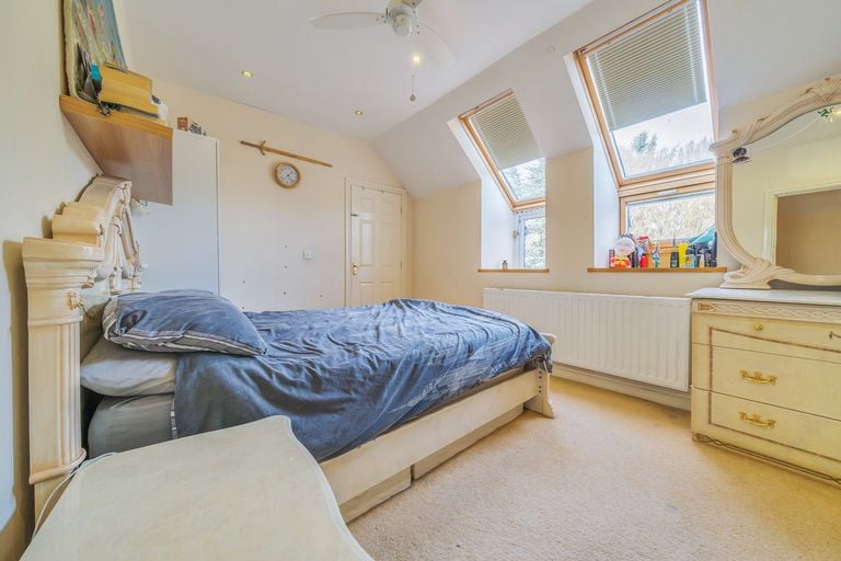 One of the property’s seven bedrooms