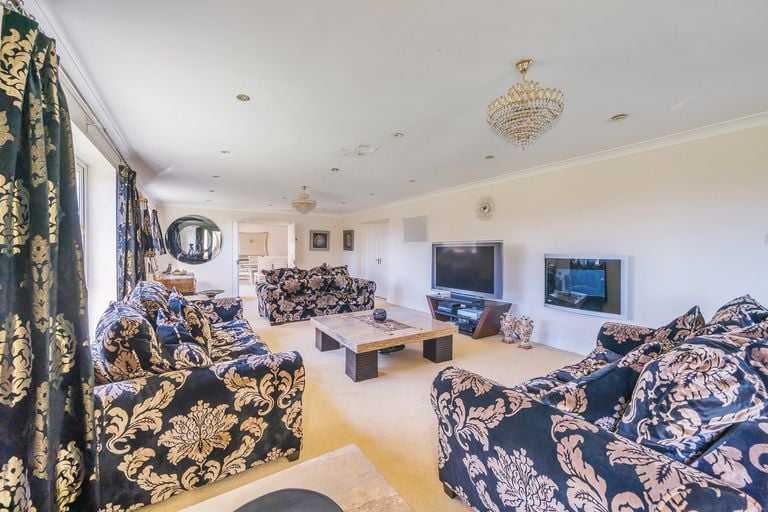 A large living room