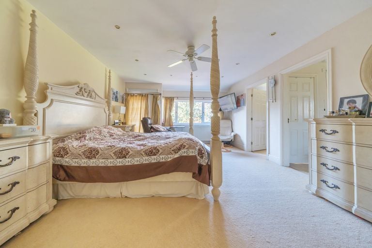 One of the property’s seven bedrooms