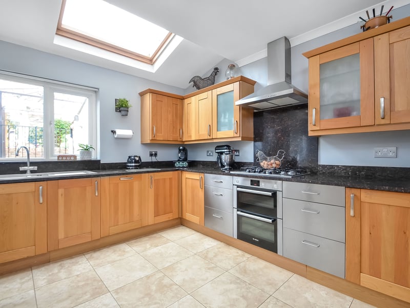 Modern fitted kitchen