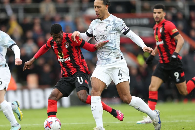 A day to forget for the centre-back. Having been caught out by Ouattara for the opening goal, he also missed a guilt-edge chance in the first half to level up  the game. Bournemouth broke often and certainly put plenty of pressure on the Dutch defender.