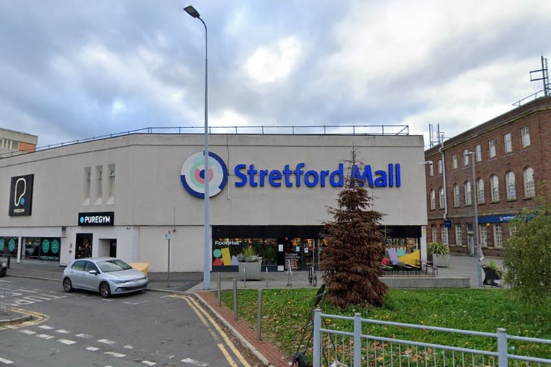 Run by Store Group, the team behind General Stores, Stretford Foodhall opened in 2019 and is home to three different food vendors that rotate regularly. It is located in the town’s shopping precinct. Credit: Google Maps