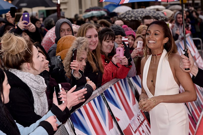 Alesha Dixon attends the Britain’s Got Talent auditions at Birmingham Hippodrome on February 5, 2015 in Birmingham, England.  (Photo by Richard Stonehouse/Getty Images)