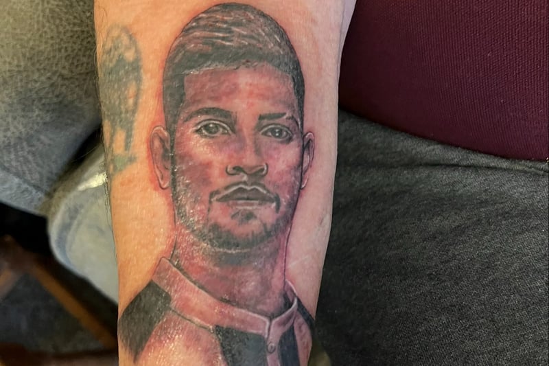 ‘as if me granda has just went and got a @brunoog97 tattoo the day’ tweeted @OwenSouthern11 in February.