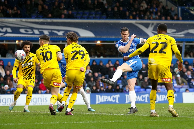 His best performance for Blues so far, with the second goal of the game and a brilliant 10 aerials won. Also recorded a remarkable 11 clearances in the 2-0 win vs Rotherham.