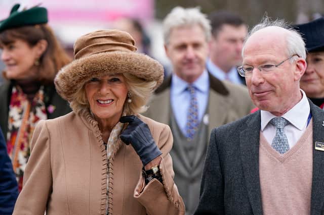 Camilla, Queen Consort, and Carol Vorderman were two of the biggest names spotted at Cheltenham Festival so far.