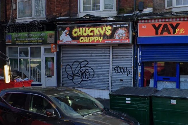 This takeaway on Stratford Road was ordered to pay £9,379 in November after pleading guilty to ten hygiene offences.
Environmental health said it found evidence of cockroach activity with gaps in the structure allowing ‘cockroach ingress’, as well as blackened chopping boards.
It added that flooring, chillers, shelving, hand contact points, walls, pipework, a wash hand basin and sink, a preparation table, a gas cooker and a fryer, were all found to be dirty.