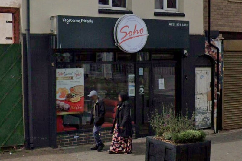 Cockroach activity was found in the food prep area at Soho Sweets and Coffee House on Soho Road, which led to a £7,492 penalty charge related to conditions at the venue in December.
Inspectors said the premises was ‘not kept clean’ and found dirty skirting boards, paint flaking off the walls inside the walk-in chiller, and dirty floors, walls, pipework, a gas cooker, and shelving beneath the microwave.