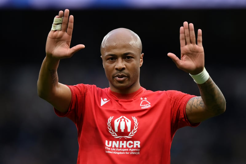 The former Swansea striker was a free agent after the window shut but opted to join Nottingham Forest. Ayew  has made seven appearances but is yet to score for Forest.
