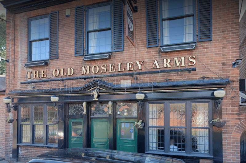 The Old Moseley Arms was put forward by our reader Paul. The pub has a great selection of ales and a nice atmosphere