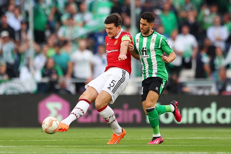Had a few awkward moments dealing with Betis’ fast attackers, but overall it was a solid display for the United skipper.