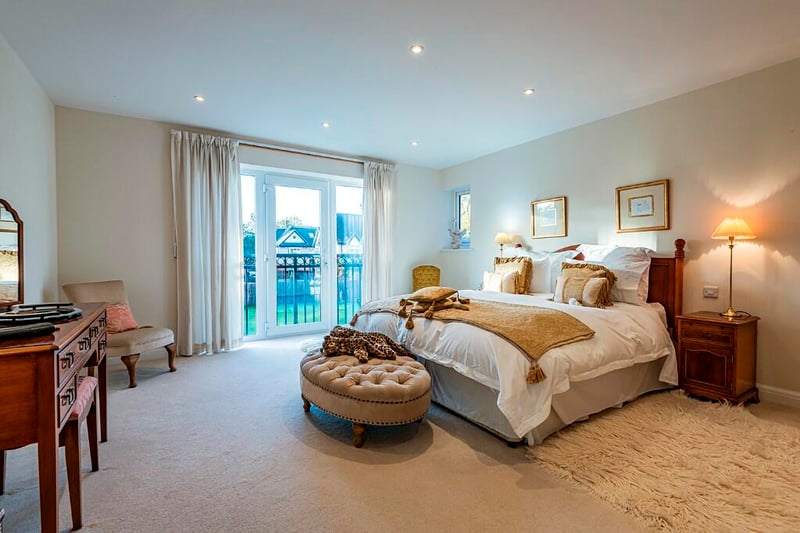 The master bedroom suite.