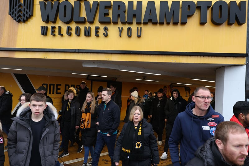 Wolverhampton Wanderers atmosphere rating 3.5