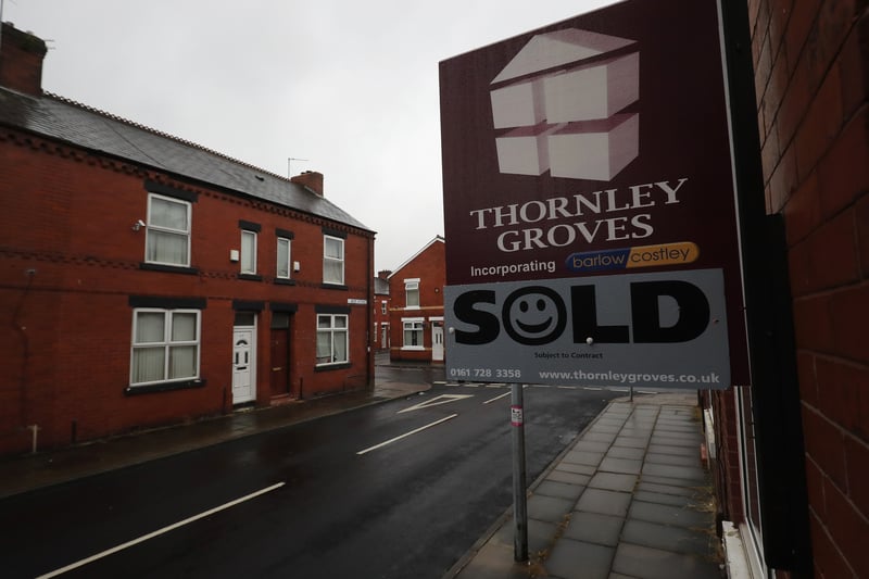 Salford saw the biggest monthly decrease in Greater Manchester at the end of last year, with prices going down 1.2%. However, over the year they still rose by 11%, or £21,000. Photo: Getty Images