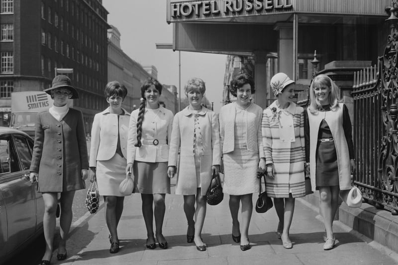 The original WAGs?  The wives of Manchester United in London for the European Cup final against SL Benfica