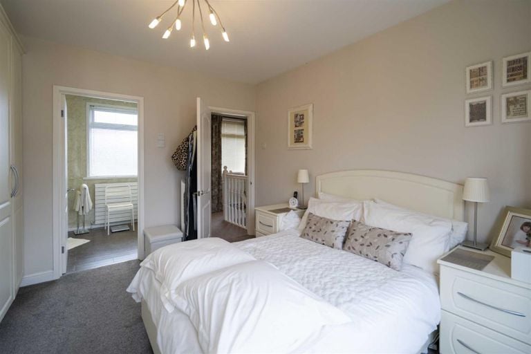 Master bedroom complete with en-suite