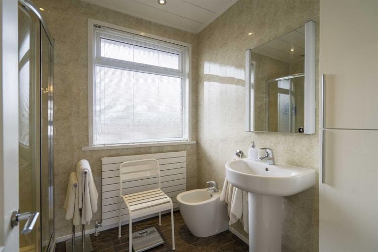 En-suite in the property