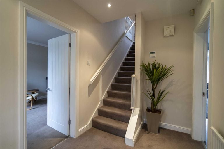 Hallway in the property