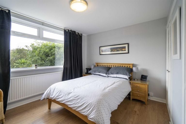 The second bedroom in the property