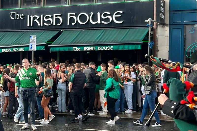 Paddy's day takes over the city.