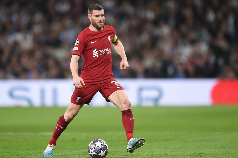The veteran midfielder’s contract expires this summer and he is yet to commit to a new deal. Milner has been very useful for Jurgen Klopp this season, making 20 appearances in both defence and midfield.