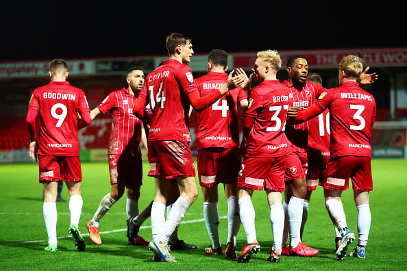 An up-punching side that has shaken off the loss of influential manager Michael Duff pretty handily, the Robins have rallied after a new year form dip to take points off some of the big boys. They’re safe as houses and are forecast to finish above Burton on goal difference.