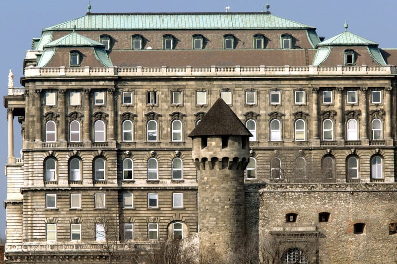 The historic landmark in Budapest was used for filming. It featured in the Royal Archives exterior