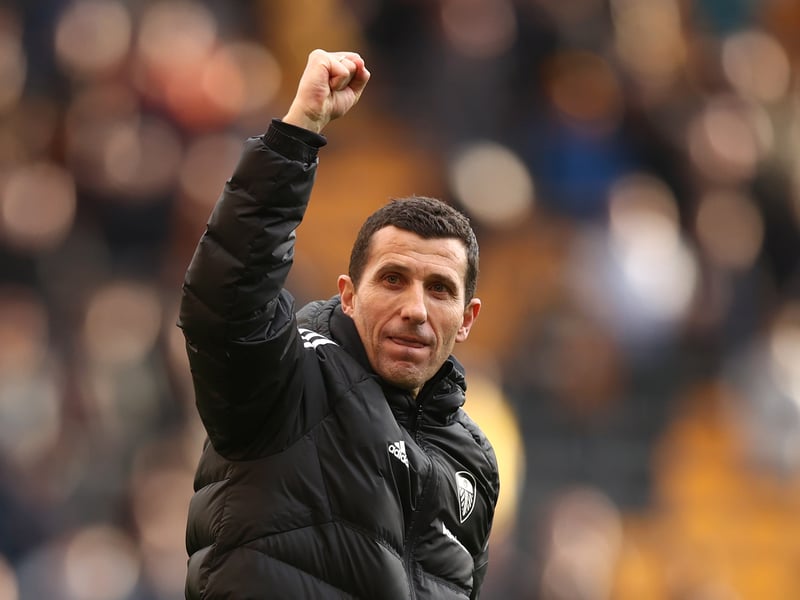 Javi Gracia celebrates his second win since being appointed manager in February.