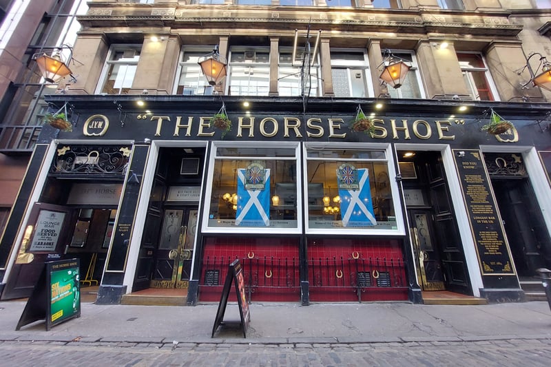 Only Scrans then quickly fell in love with The Horse Shoe - getting up on the Karaoke and quoting Billy Connolly even. It didn't take him long to become a certified Glaswegian.