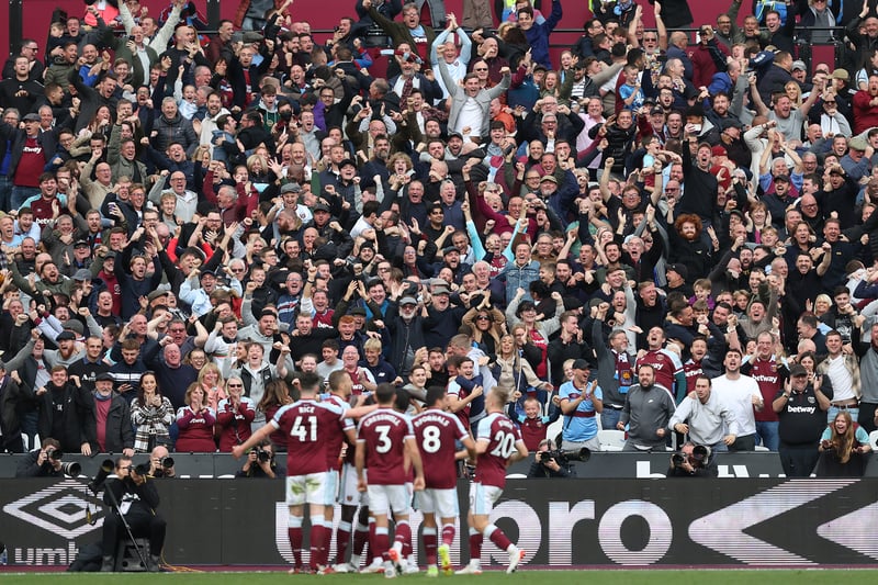 Season tickets cost £1025 and an average ticket to watch the hammers will set fans back £50.60 which is above the League average of £46.74. West Ham has the most expensive pint in the Premier League at £7.60, and also the most expensive pie which is £6. 