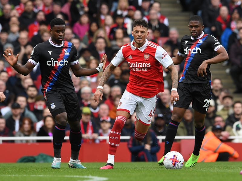 The ex-Leeds man has enjoyed a fine season at Arsenal. He set up Bukayo Saka’s first goal in the Gunners’ 4-1 win over Crystal Palace. 
