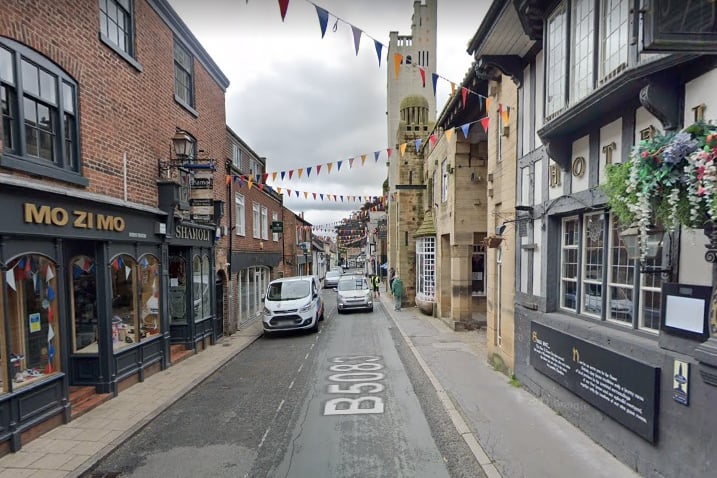 About 40 minutes from Manchester Piccadilly on the train is the market town of Knutsford which has a quaint cobbled centre, a long rich history and quirky attractions such as the Penny Farthing Museum. Photo: Google Maps