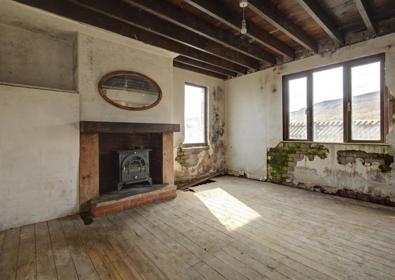 Another angle of the living room on the ground floor