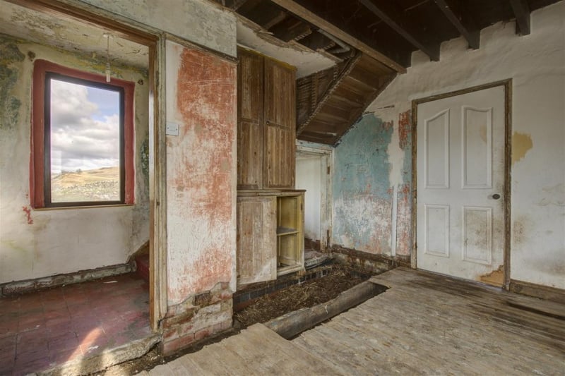 The property is in need of significant restoration 