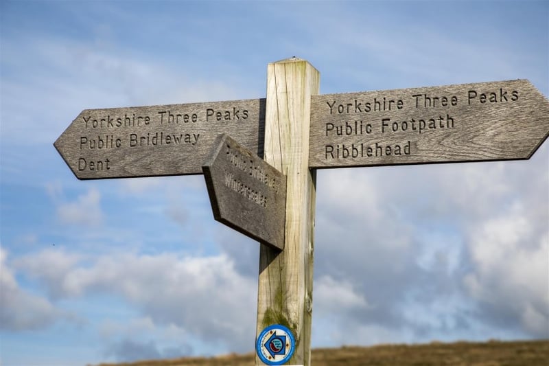 Over 200,000 people hike in the Yorkshire Dales each year