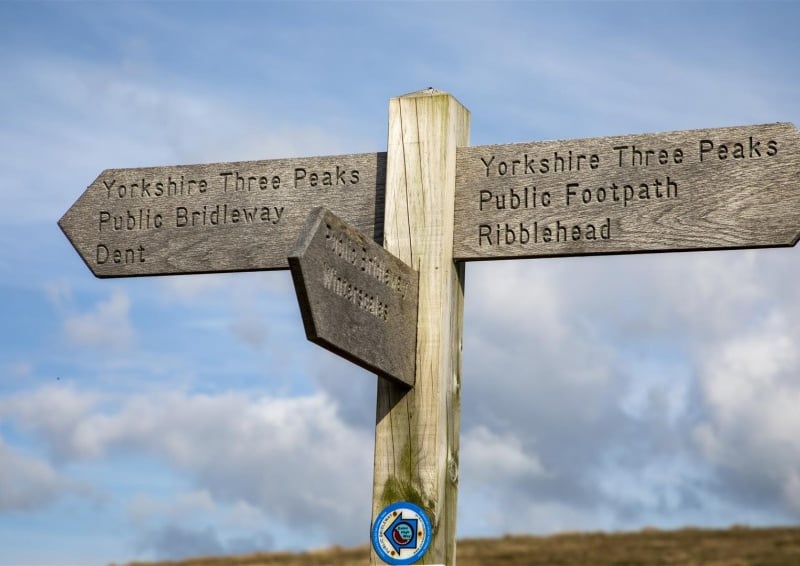Over 200,000 people hike in the Yorkshire Dales each year