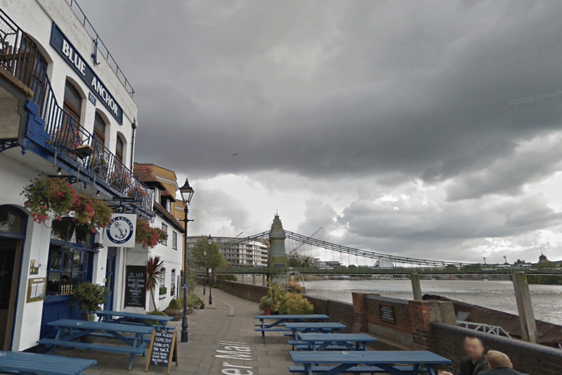 Perfect views around the halfway mark of The Boat Race, The Blue Anchor will be in the thick of the action. Address: 13 Lower Mall, London W6 9DJ