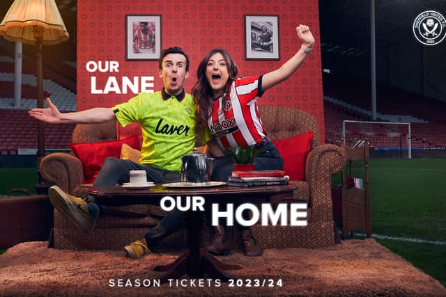 Sheffield United’s new season ticket campaign went live this morning