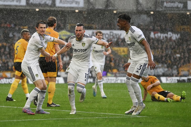 Harrison is one man who has upped his goal contributions in recent weeks - scoring the equaliser against Brighton and firing home the opening goal at Wolves. 