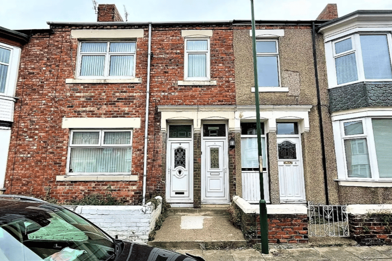 The outside of the property at Beethoven Street, South Shields