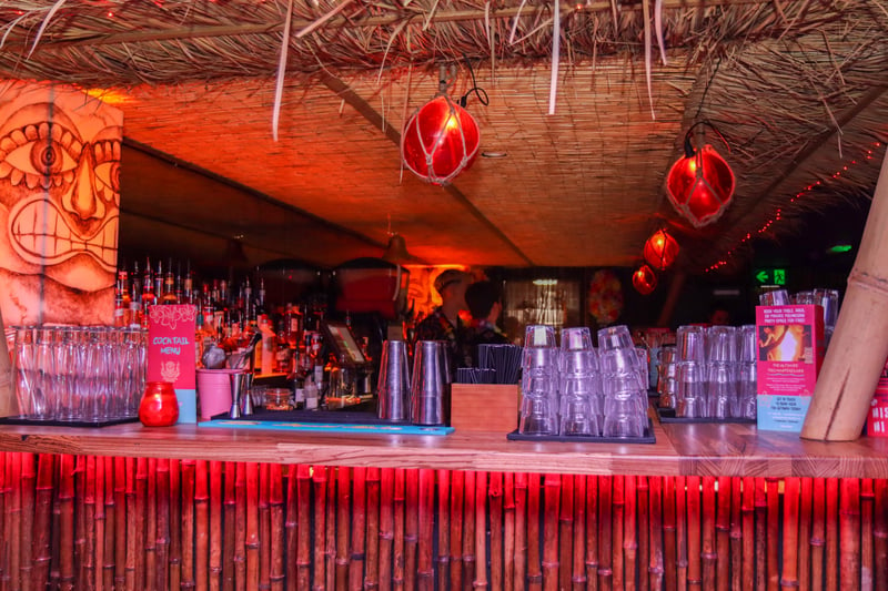 Mean Eyed Cat Bar just launched in Liverpool, with an American dive-bar style interior. However, they have also unveiled a new ‘Tiki Hideaway’ hidden in the bar, with a summery, beach vibe.