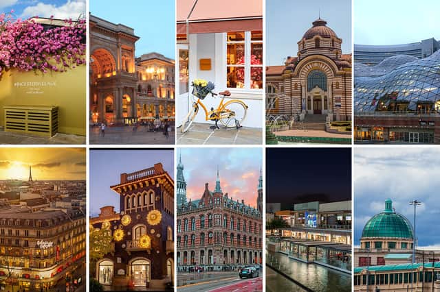 The most photographed shopping centres in the world - according to Instagram.