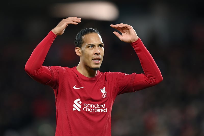 Van Dijk hasn’t looked quite himself this season but will definitely remain a key part of their backline in the future.