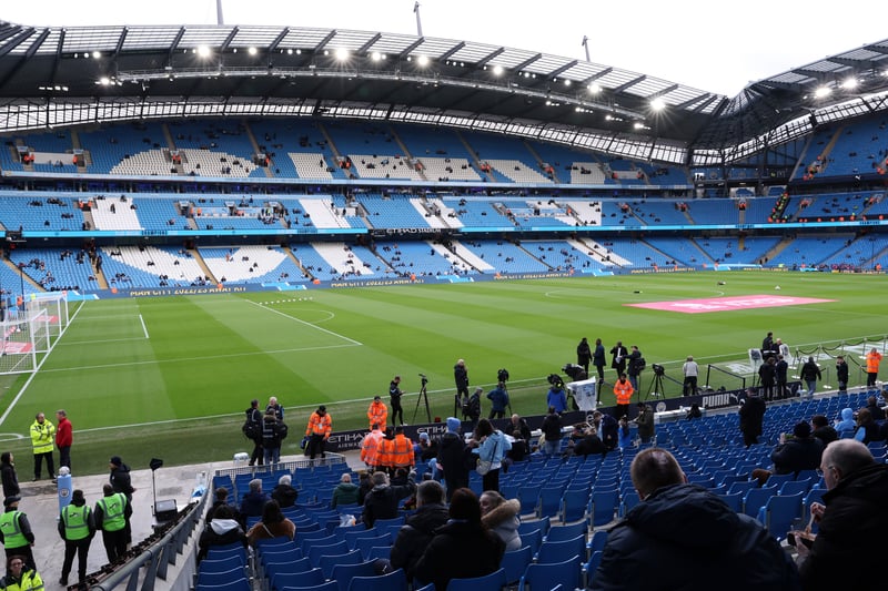 Often accused of being a stadium that is never sold out, City hold one of the highest average attendances in the league. Having the likes of Erling Haaland and Kevin De Bruyne in the side helps pull in the crowds.
