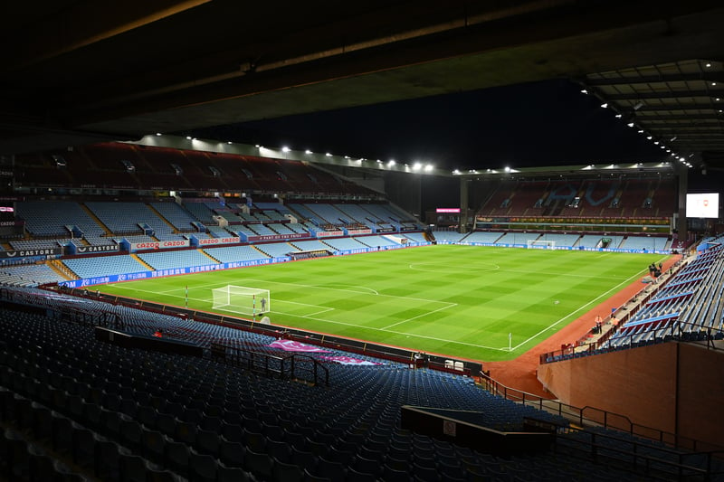 Another famous stadium, Villa Park will also look to expand by a further 8,000 seats by 2025. But even without that, it’s still a remarkable stadium.